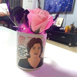 הספל כבסיס לכדור פורח