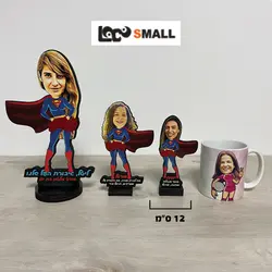 דמויות קריקטורה מעץ, קטן LOCO SMALL